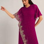 AMARA INTRICATE FRONT FLAP JUMPSUIT Namrata Joshipura Online