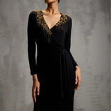 Rosettes Drape Dress Namrata Joshipura