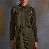 Autumn Fern Boxy Shirt Namrata Joshipura