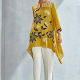 Wild Violet Asymmetric Tunic Namrata Joshipura