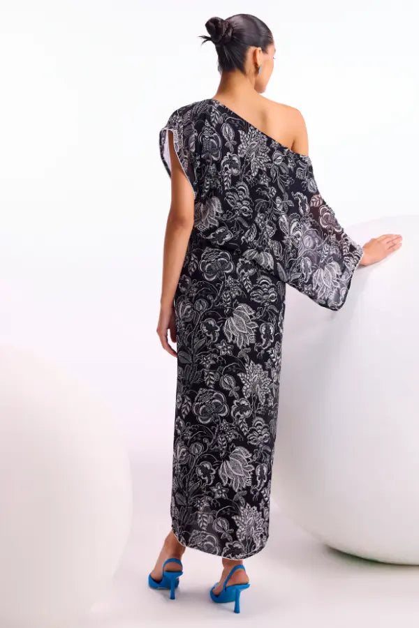 Cerellia Fern Drop Shoulder Dress Namrata Joshipura