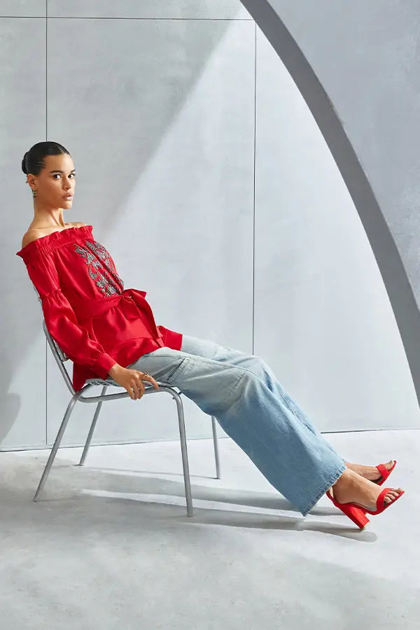 Riverleaf Off Shoulder Top Namrata Joshipura