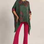 PAISELY CRINKLE HANDKERCHIEF TUNIC Namrata Joshipura Online