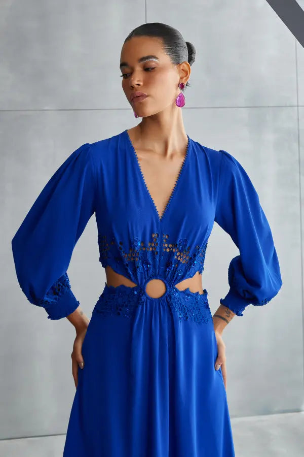 Vervain Waist Cut Out Dress Namrata Joshipura