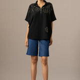 Grace Backtie Zipper Top Namrata Joshipura Online