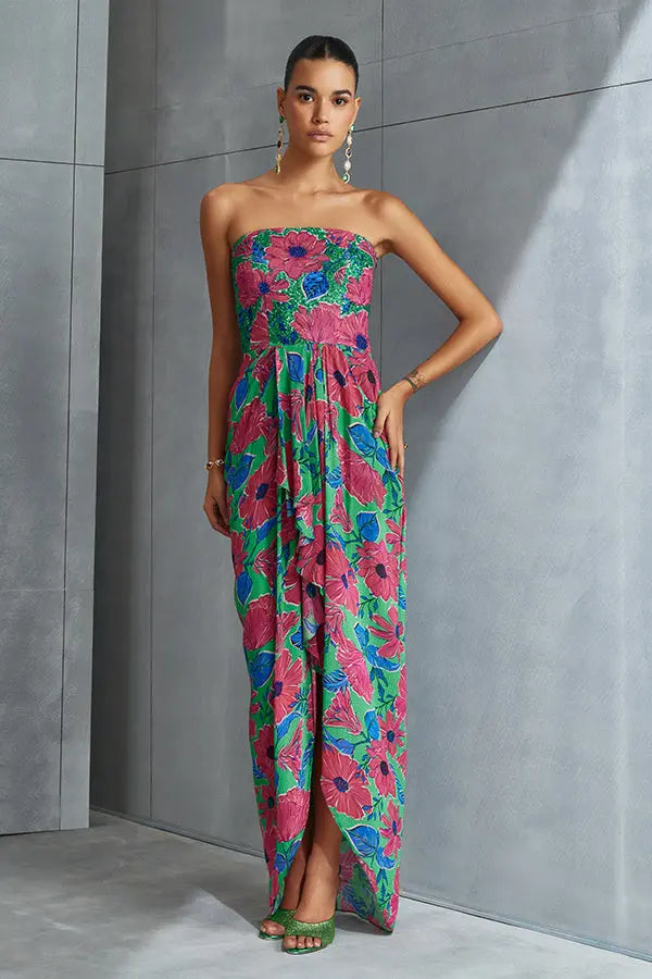 Zinnia Off Shoulder Dress Namrata Joshipura
