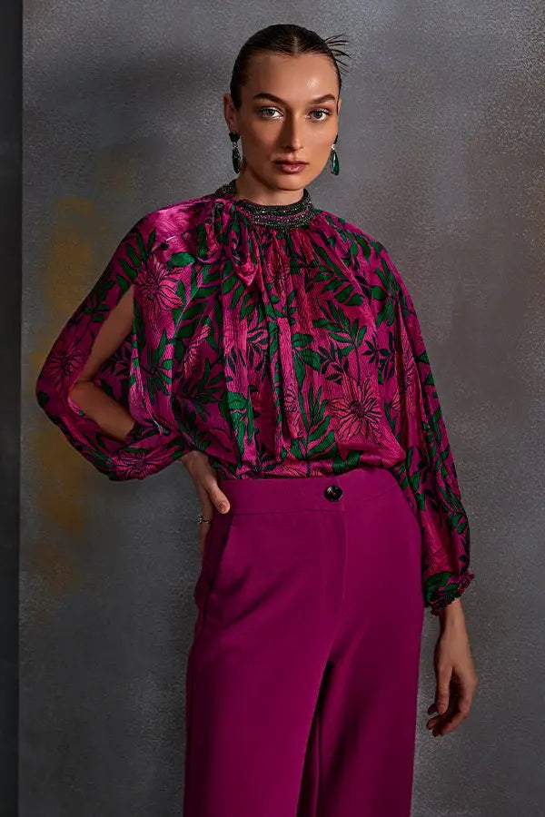 Willow Split Sleeve Top Namrata Joshipura