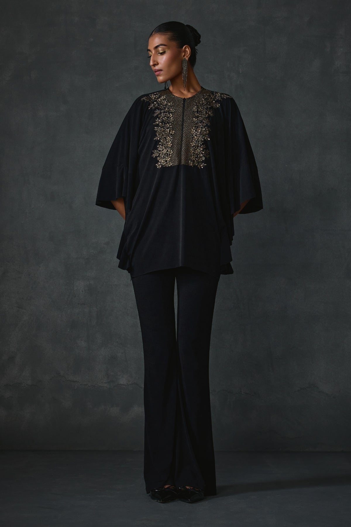 Lattice Side Frill Co-ord Set Namrata Joshipura Online