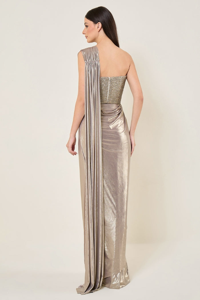 Amara Corset Blouse With Drape Saree