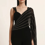 Silver Dust Jumpsuit With Palla Namrata Joshipura Online