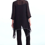 Metallic Pearl Handkerchief Hem Tunic Namrata Joshipura