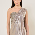 Amara Corset Blouse With Drape Saree Namrata Joshipura Online