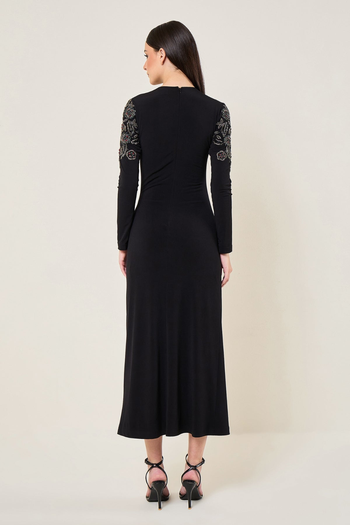 MARIELLE WAIST TIE DRAPED DRESS Namrata Joshipura Online