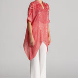 PAISLEY WAVES HANDKERCHIEF TUNIC