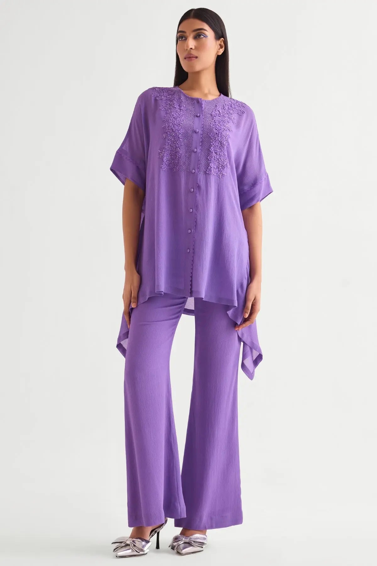 Latice Side Pannel Tunic Namrata Joshipura Online