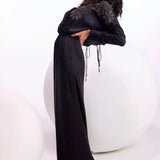 Cosmos Wide Collared Jumpsuit Namrata Joshipura