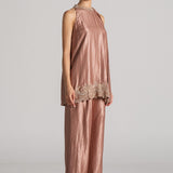 SHIMMER PAISLEY HALTER NECK CO-ORD SET