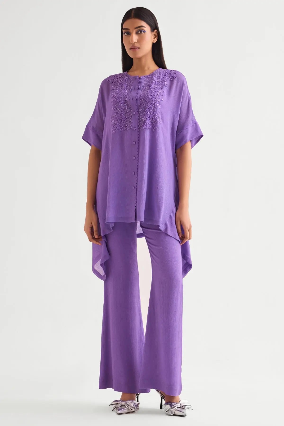 Latice Side Pannel Tunic Namrata Joshipura Online