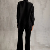 Era Fringe Classic Shirt Charcoal Namrata Joshipura