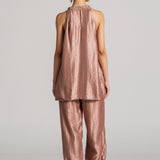 SHIMMER PAISLEY HALTER NECK CO-ORD SET