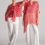 PAISLEY WAVES HANDKERCHIEF TUNIC