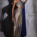Cordelia Foil Draped Saree Namrata Joshipura