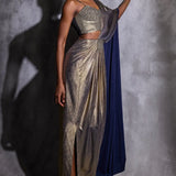 Cordelia Foil Draped Saree Namrata Joshipura