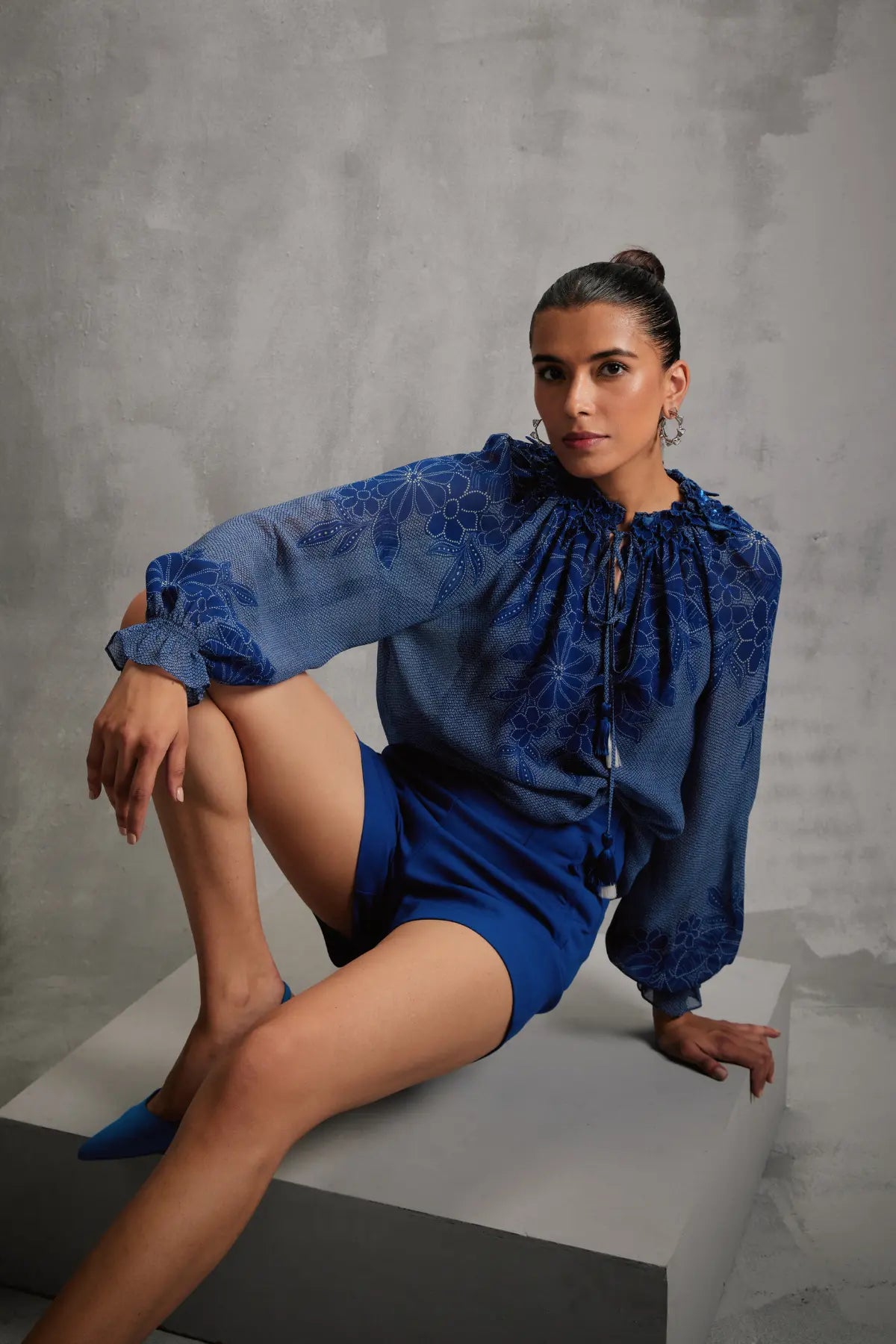 Hitachi Ruffled Top Namrata Joshipura