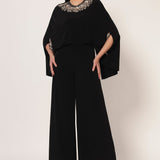 TIMELESS BLOOM CAPE STYLE JUMPSUIT Namrata Joshipura Online