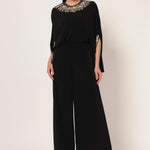 TIMELESS BLOOM CAPE STYLE JUMPSUIT Namrata Joshipura Online