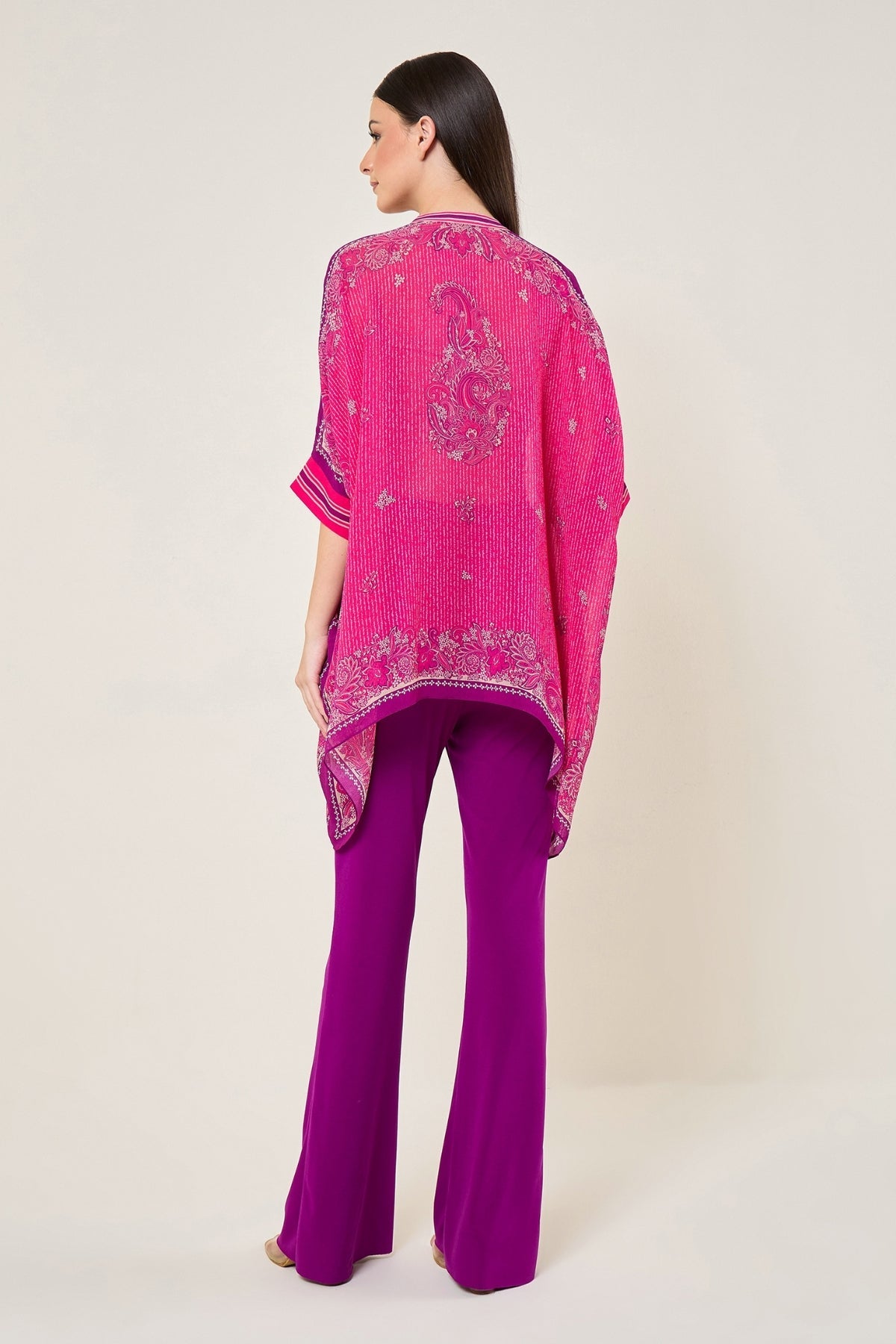 Paisley Printed Asymetrric Tunic Namrata Joshipura Online