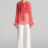 PAISLEY BOHO TOP