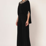 TIMELESS BLOOM CAPE STYLE JUMPSUIT Namrata Joshipura Online