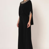 TIMELESS BLOOM CAPE STYLE JUMPSUIT Namrata Joshipura Online