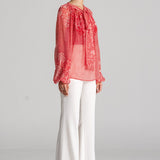 PAISLEY BOHO TOP