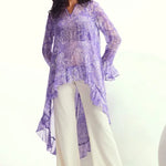 Cerelia Frill Long Back Tunic Namrata Joshipura