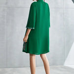 Wild Violet Pleated Dress Namrata Joshipura