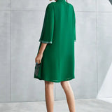 Wild Violet Pleated Dress Namrata Joshipura