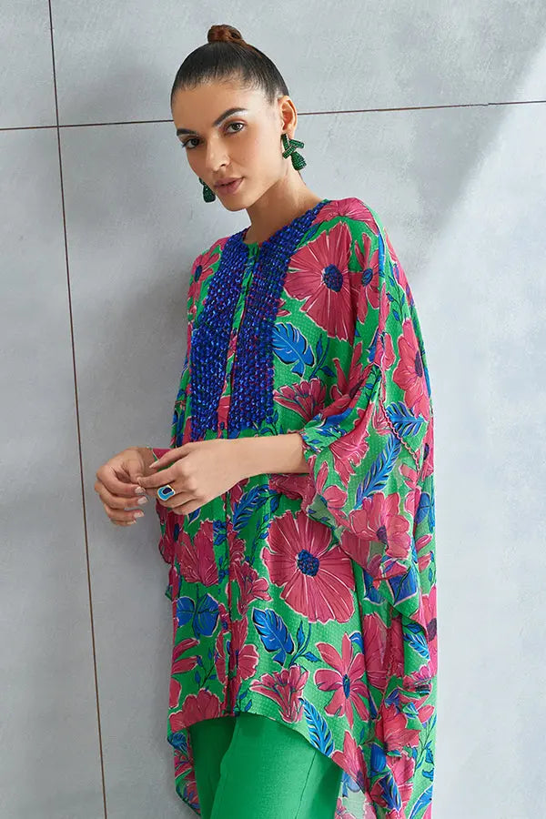 Zinnia Frill Sleeve Tunic Namrata Joshipura