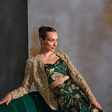 Bell Flower Jacket Set Namrata Joshipura