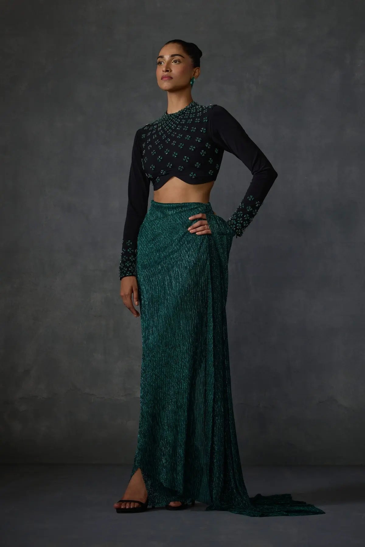Jewel Draped Saree Namrata Joshipura Online