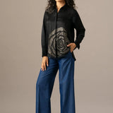 Rosette Full Sleeve Shirt Namrata Joshipura Online