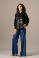Rosette Full Sleeve Shirt