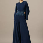 Baroque Waist Embroidered Side Cut Jumpsuit Namrata Joshipura Online