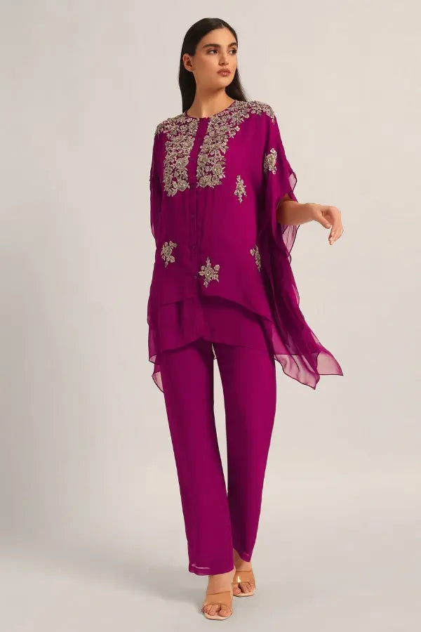 Amara Double Layer Co-ordset Namrata Joshipura Online