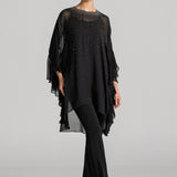 PEARL SHOWER FRILL TUNIC