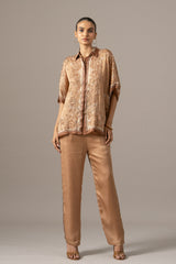 PAISLEY PRINTED SCARF COORDSET