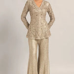 AMARA LONG PEPLUM WITH SHARARA Namrata Joshipura Online
