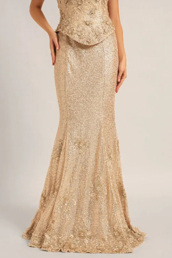AMARA INTRICATED CORSET WITH DRAPE SKIRT Namrata Joshipura Online