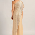 AMARA ONE SHOULDER MESH JUMPSUIT Namrata Joshipura Online